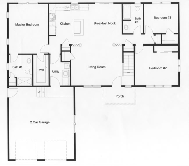 3 Bedroom Floor Plans Monmouth County Ocean County New