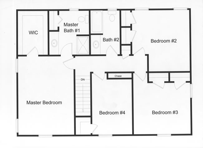 4 Bed Floor Plans