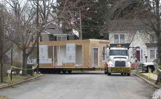 modular home delivery - RBA Homes